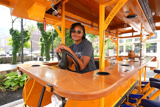 Private Detroit Pedal Pub Tour – A Top-Rated Downtown Experience - Price and Value: $299.99 for Up to 15 Riders