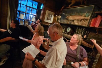 Pub Crawl and Sing along London Experience - Starting at The Ship Tavern (12 Gate St) and building momentum fast
