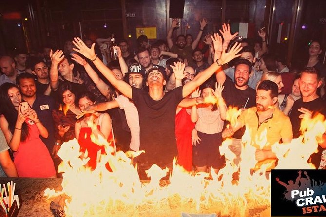 Pub Crawl Istanbul / Rooftop Clubs & Party Bus - Starting point: FredBar (Asmalı Mescit) and the fast “meet-up” vibe