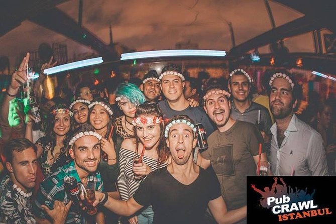 Pub Crawl Istanbul / Rooftop Clubs & Party Bus - The guide factor: hosts like Lea, Simina, and Beyza make it social, not chaotic