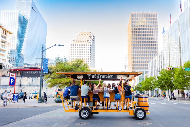 Public Pedal Pub Tour in Austin - 6th Street Stop: Shooters, Cocktails, and Live Music Energy