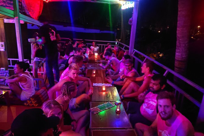 Railay Pub Crawl - The bar-hopping part: multiple stops, music, and included shots energy