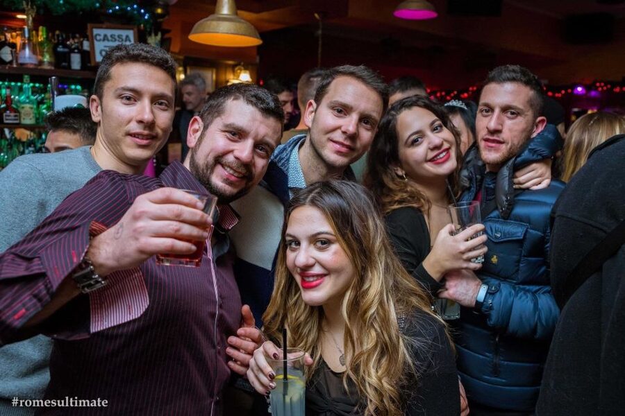 Rome: NYE Pub Crawl and Club - Two More Pubs: Extra Shots and More Atmosphere