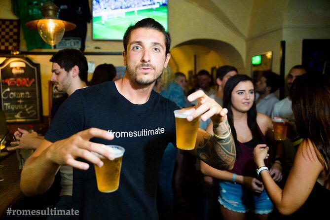 Rome's Ultimate Party aka the Spanish Steps Pub Crawl - 9:30pm at Highlander Pub: how the night really begins