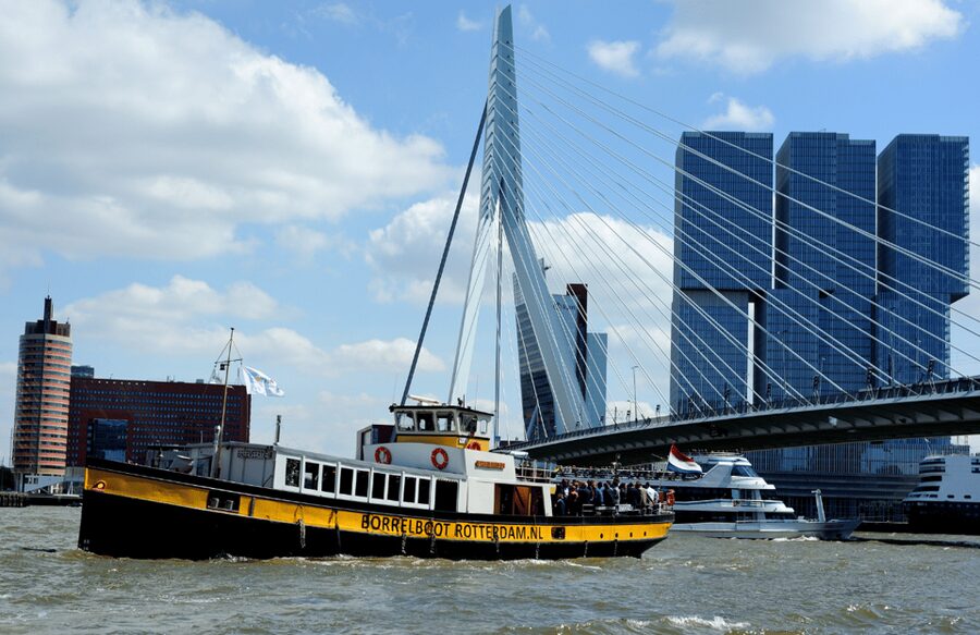 Rotterdam: Pub Cruise with Drinks and Bites - Rotterdam’s skyline and port from the water: where the best moments happen
