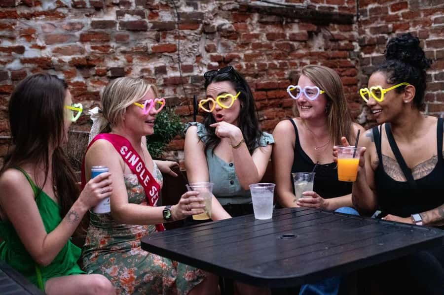 San Antonio: Spirits & Spirits Haunted Pub Crawl - The Crockett Hotel stop: spooky storytelling with you in the frame