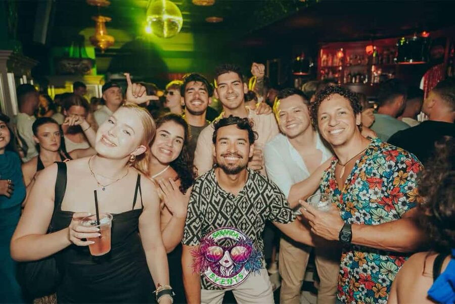 Sarande: Pub Crawl & Boat Party, 6 Shots, 1 Beer Club Entry - The Real Value: What You Get for $57