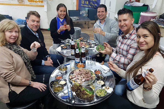 Seoul: Anthony Bourdain-Inspired BBQ and Pub Experience - Small group energy with guides like Jeff, Hannah, Joe, Ron, and Bre