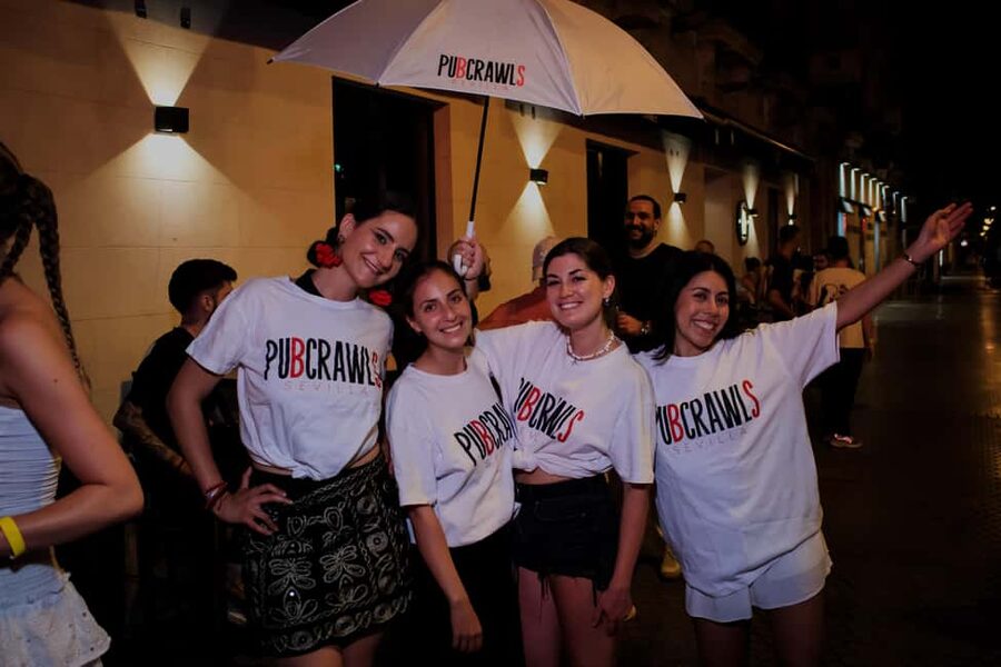 Seville: 3 Bars Pub Crawl + VIP Club Entrance & 3 Free Shots - Key things to know before you go