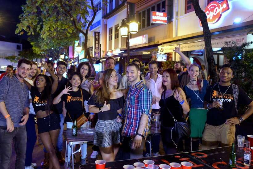 Singapore Pub Crawl - Party like a Local - What you’re really buying for $39 in Singapore