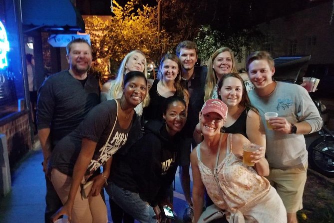 Spirits with Spirits Happy Hour Walking Bar Pub Crawl - Stop 4: Reynolds Square and Savannah’s Old-House Legends