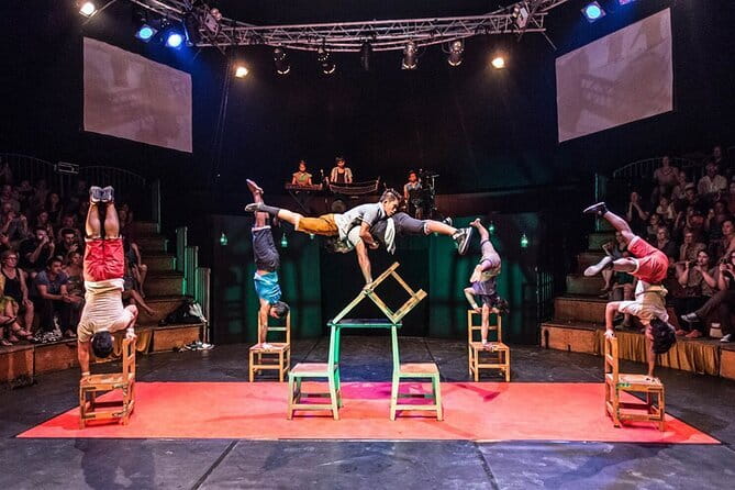 The Cambodian Circus Show and Pub Street Night Market - Phare Circus at night: what you’re really paying for