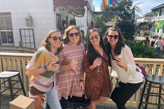 Toast of St. Augustine Walking Pub Crawl - drinks included - What you actually drink: beer, wine, sangria, cider
