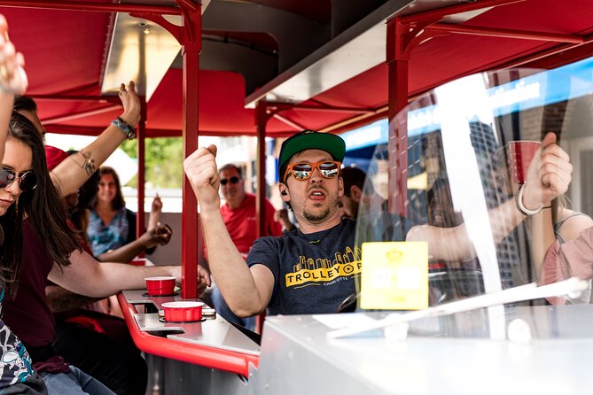 Trolley Pub Tour of Charlotte - A Charlotte trolley pub crawl that turns transport into the fun part
