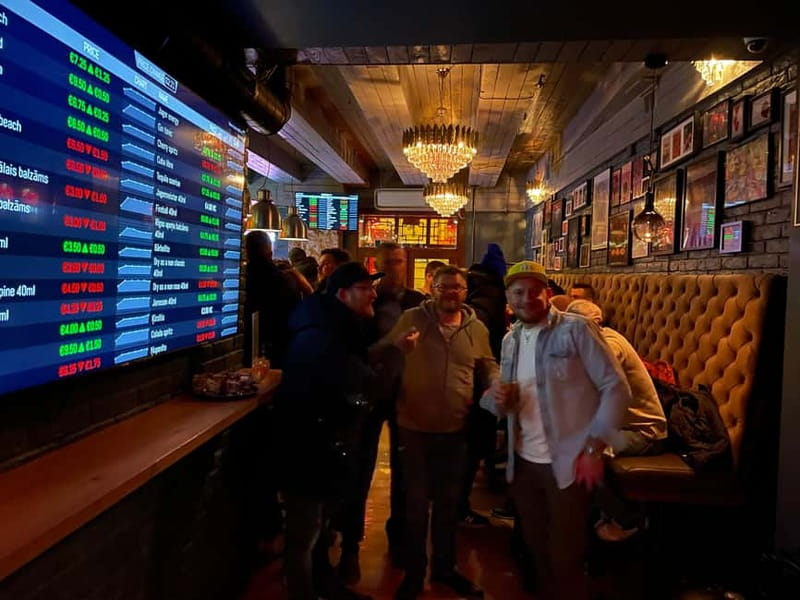 Vilnius: Pub Crawl with Welcome Drink and Traditional Snacks - Smoked fish and traditional snacks: eating Lithuania the right way