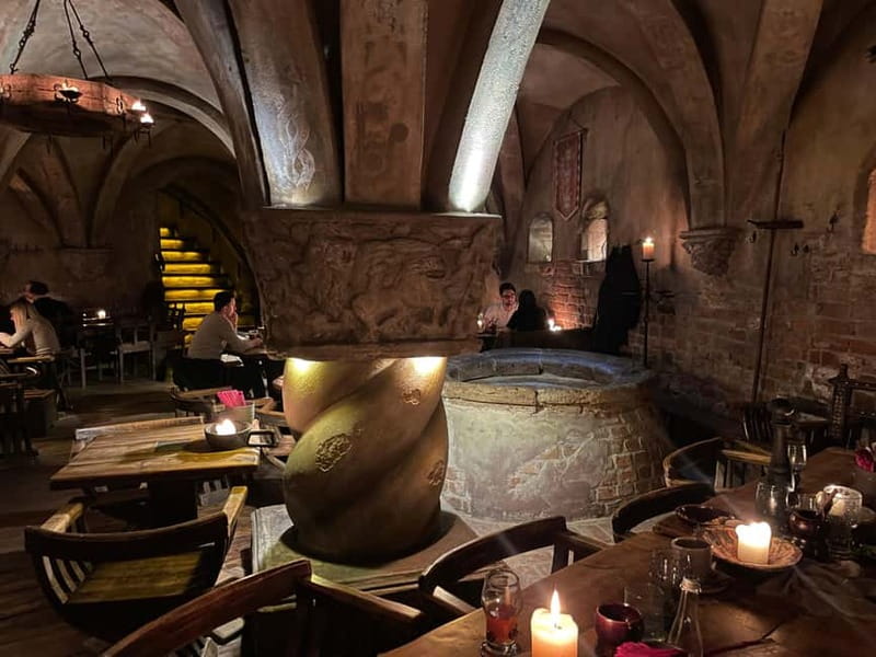 Vilnius: Pub Crawl with Welcome Drink and Traditional Snacks - Your welcome drink: liquor, beer, or cider