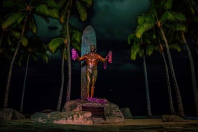 Waikiki Ghosts Boos and Booze Haunted Pub Crawl - Meeting outside Aloha Beer, then getting to the good stuff fast
