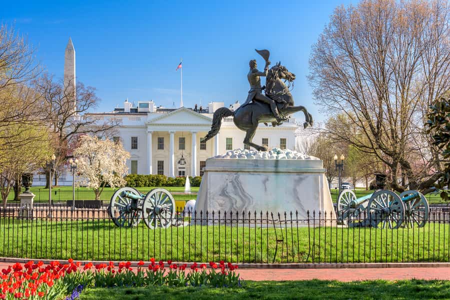 Washington, D.C.: History Tour Pub Crawl - Meeting at Lafayette Square: how to find the group fast
