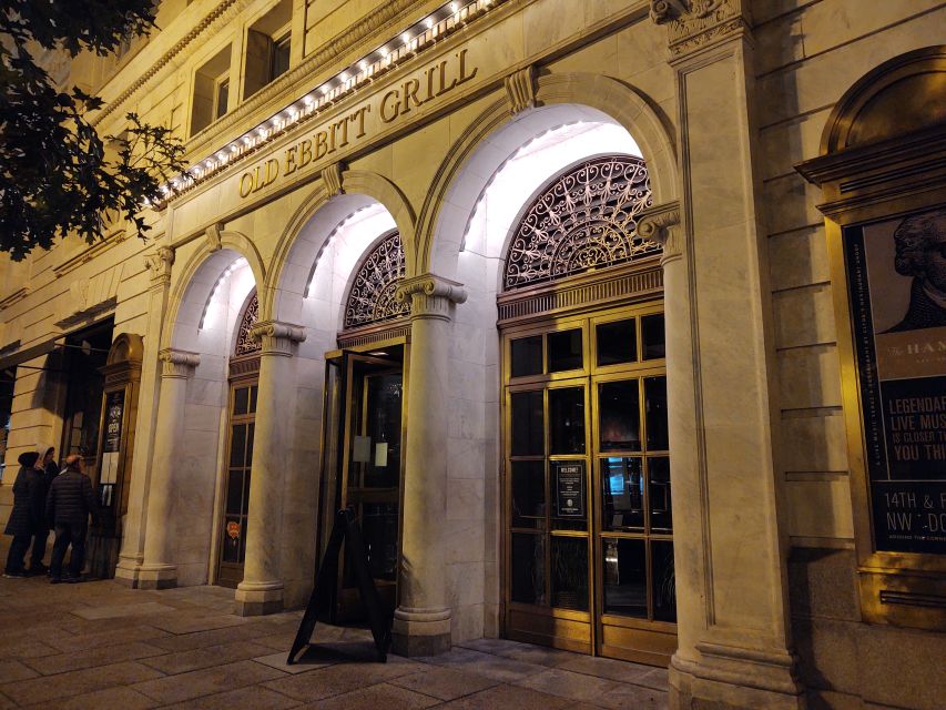 Washington DC: Ghosts Boos and Booze Haunted Pub Crawl - Drinks, mocktails, and how to not feel rushed at each bar