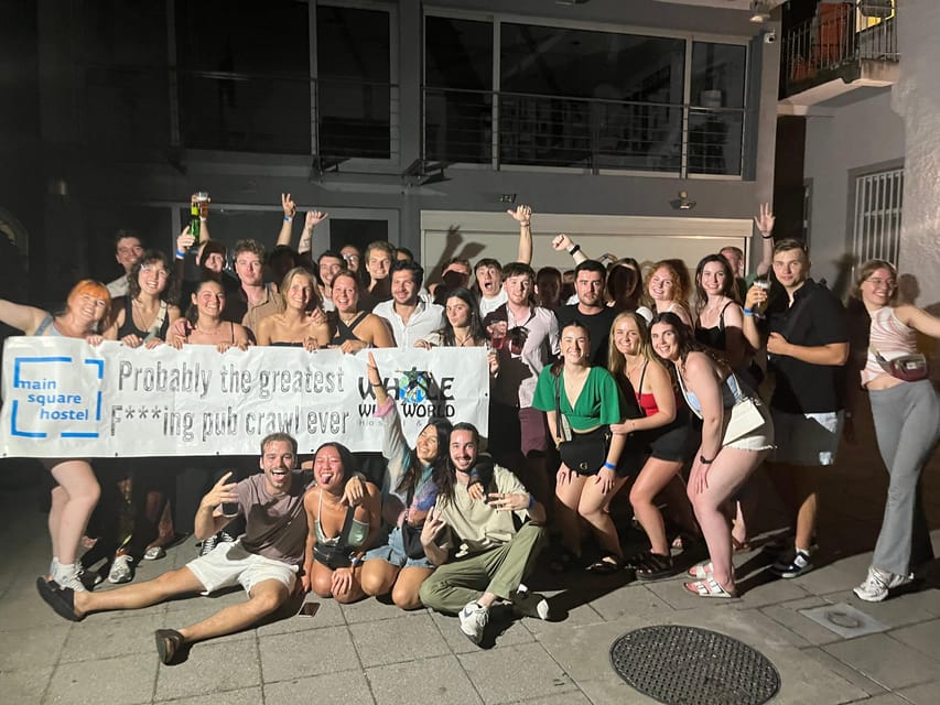Zagreb: Pub Crawl, 1-Hour of Unlimited Drinks, & Club Entry - Whole Wide World Hostel & Bar: the meeting point that gets you moving