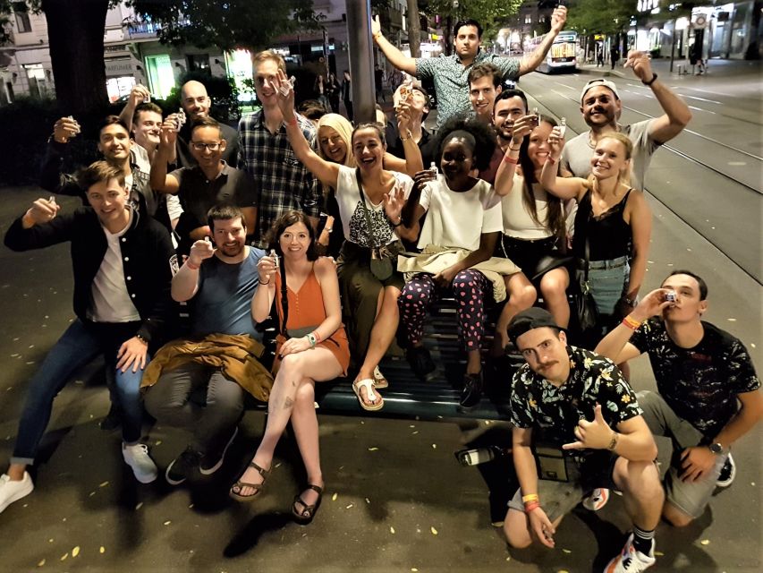 Zurich: Pub Crawl Nightlife Tour with Shots and Snacks - Welcome Snacks, Glow Sticks, and 3–4 Shots: The Included Energy Plan